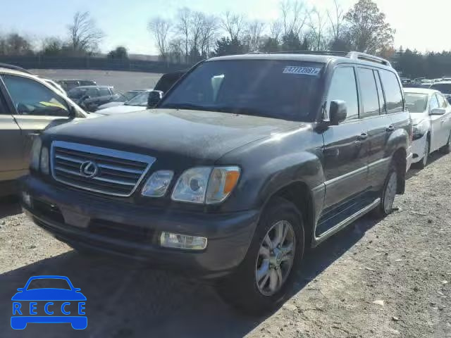 2004 LEXUS LX 470 JTJHT00W743543183 image 1