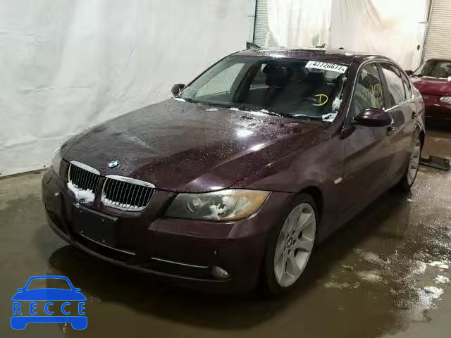 2007 BMW 335 I WBAVB73537VF50452 image 1