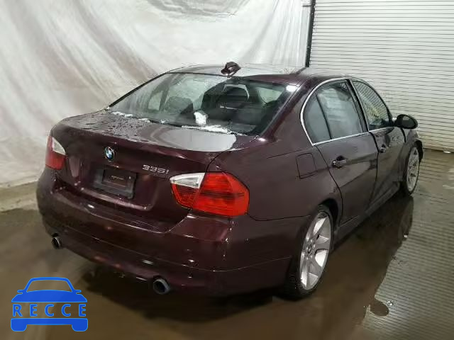 2007 BMW 335 I WBAVB73537VF50452 image 3