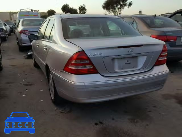 2003 MERCEDES-BENZ C 240 WDBRF61J13A487917 зображення 2