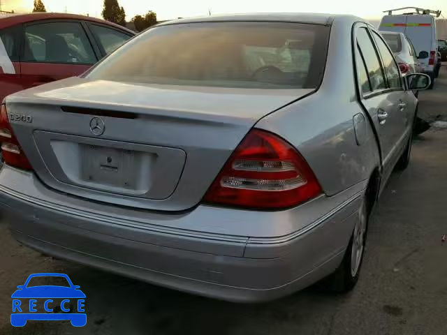 2003 MERCEDES-BENZ C 240 WDBRF61J13A487917 image 3