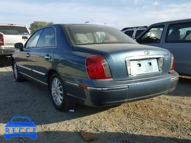 2005 HYUNDAI XG 350 KMHFU45E45A415507 image 2