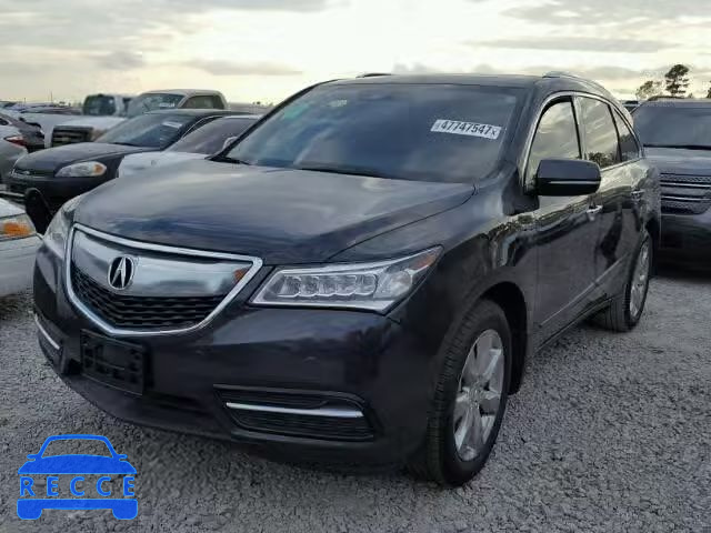 2016 ACURA MDX Advance 5FRYD3H91GB007027 зображення 1