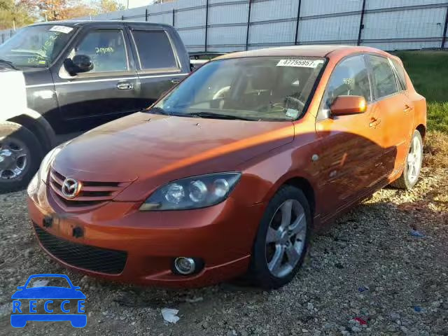 2004 MAZDA 3 HATCHBAC JM1BK343241170367 зображення 1