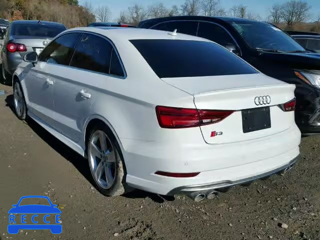 2017 AUDI S3 PREMIUM WAUB1GFF2H1013099 image 2