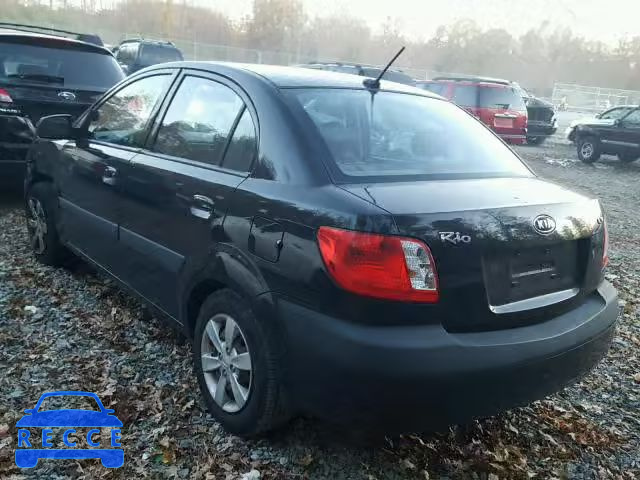 2009 KIA RIO BASE KNADE223496477432 image 2