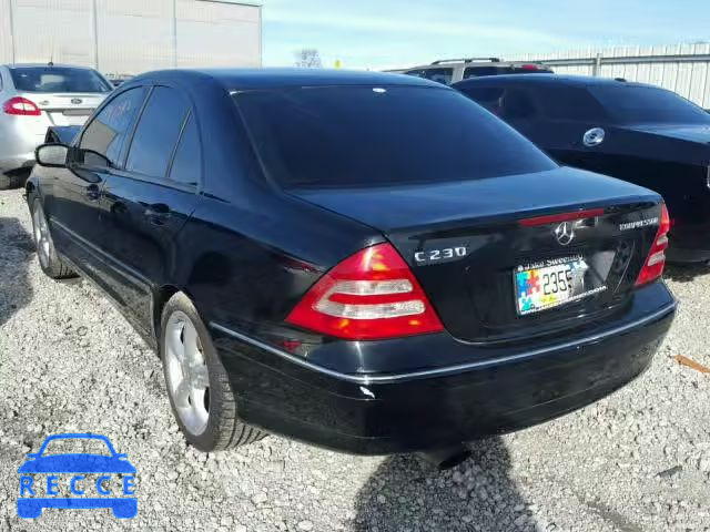 2004 MERCEDES-BENZ C 230K SPO WDBRF40J44F509418 image 2