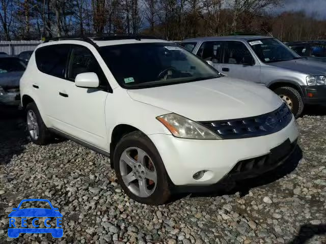 2005 NISSAN MURANO SL JN8AZ08W75W439644 image 0