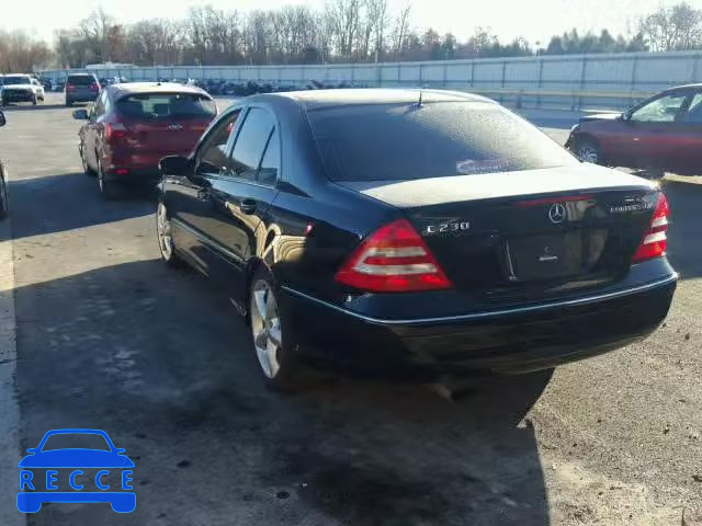 2005 MERCEDES-BENZ C 230K SPO WDBRF40J95F706196 image 2