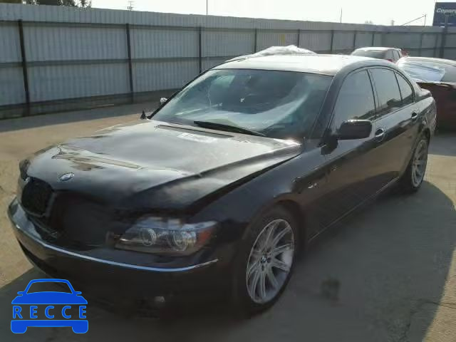 2006 BMW 750 I WBAHL83536DT01196 зображення 1