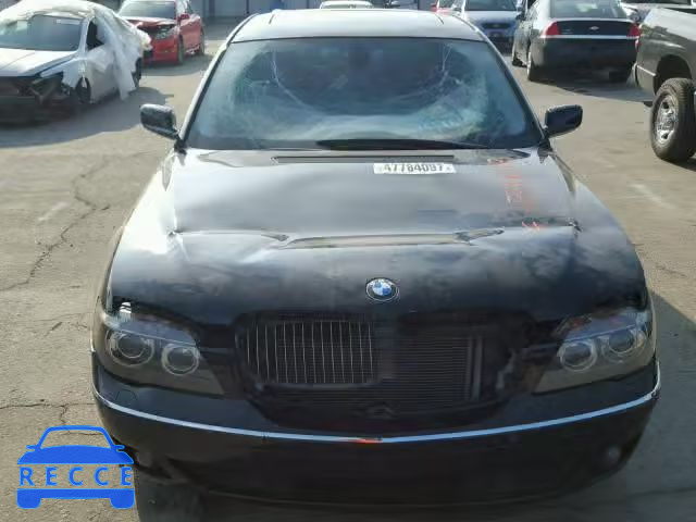 2006 BMW 750 I WBAHL83536DT01196 image 8