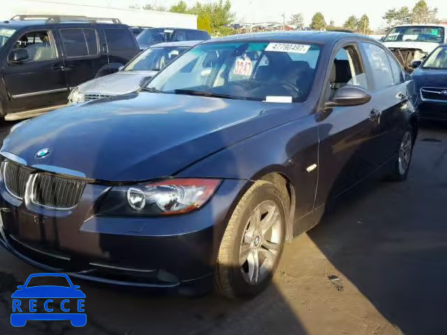 2008 BMW 328 XI SUL WBAVC73508KP37676 зображення 1