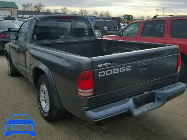 2002 DODGE DAKOTA BAS 1B7FL16X42S682562 зображення 2