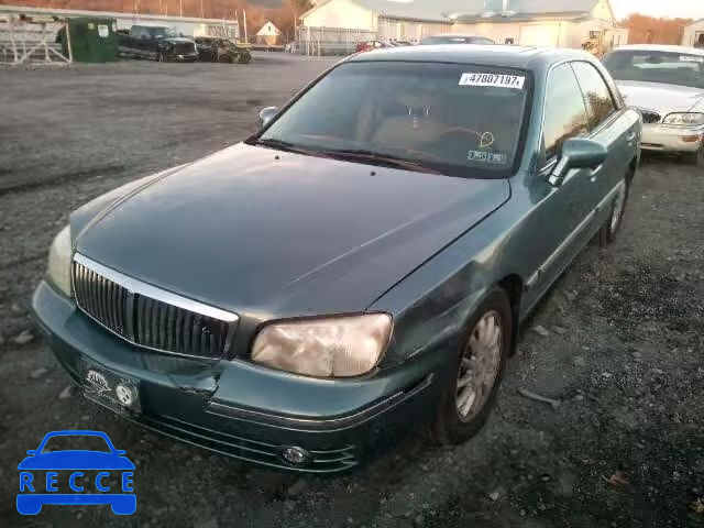 2004 HYUNDAI XG 350 KMHFU45E34A358165 image 1