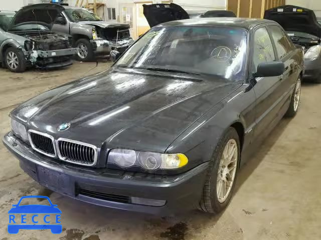 2001 BMW 740 I AUTO WBAGG83471DN88803 зображення 1