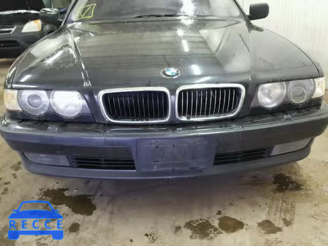 2001 BMW 740 I AUTO WBAGG83471DN88803 Bild 8
