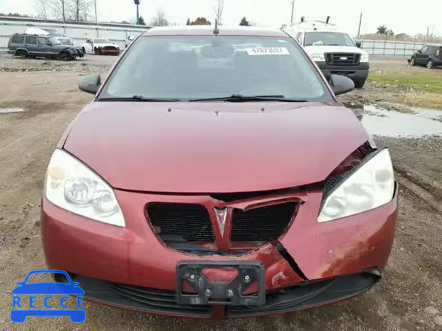 2008 PONTIAC G6 VALUE L 1G2ZF57B584166307 зображення 8