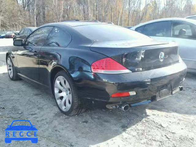 2005 BMW 645 CI AUT WBAEH73435B869321 зображення 2