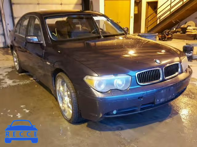 2003 BMW 745 I WBAGL63483DP62834 image 0