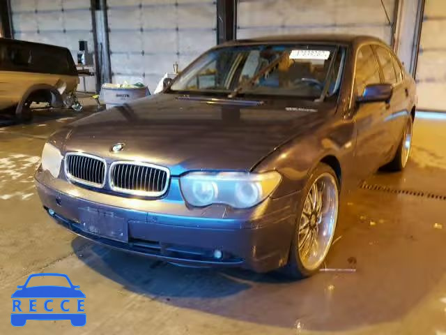 2003 BMW 745 I WBAGL63483DP62834 image 1