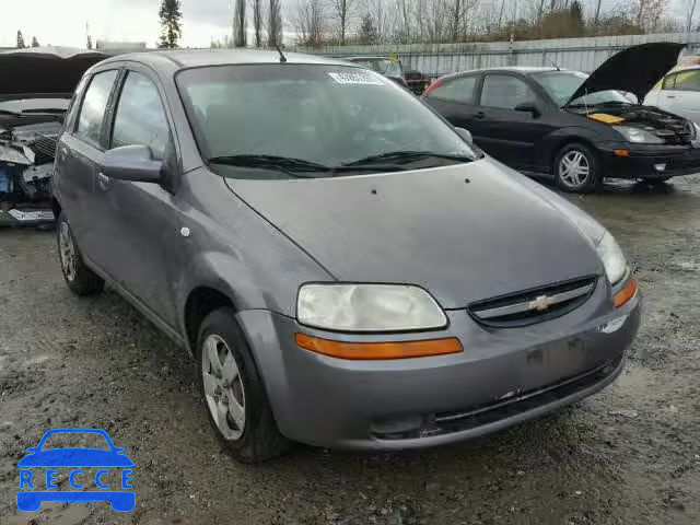 2008 CHEVROLET AVEO BASE KL1TD66608B012785 image 0