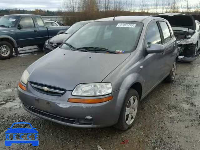 2008 CHEVROLET AVEO BASE KL1TD66608B012785 image 1