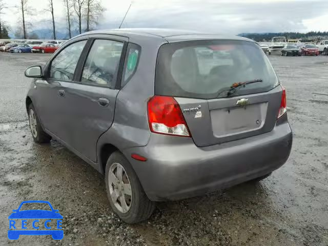 2008 CHEVROLET AVEO BASE KL1TD66608B012785 image 2
