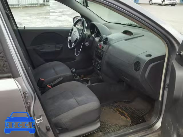 2008 CHEVROLET AVEO BASE KL1TD66608B012785 image 4