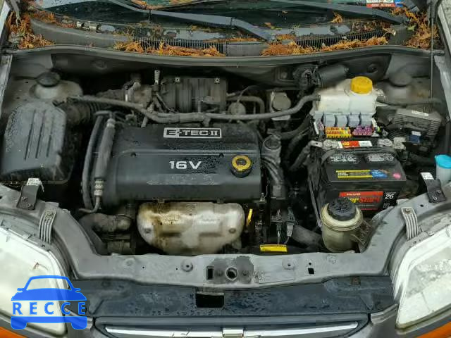 2008 CHEVROLET AVEO BASE KL1TD66608B012785 image 6