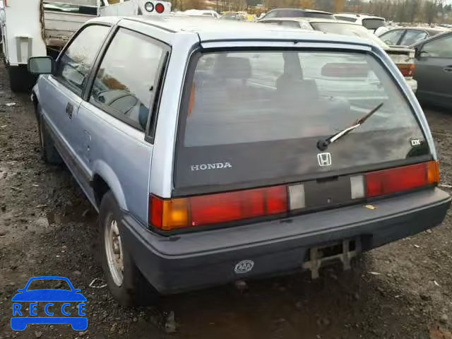 1987 HONDA CIVIC 1.5 JHMEC3422HS001885 зображення 2