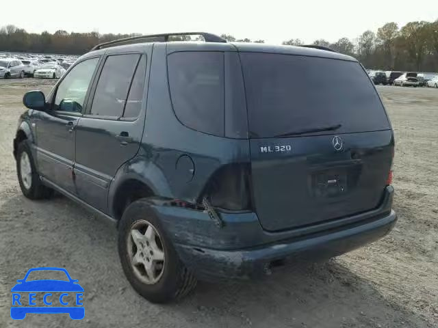 1999 MERCEDES-BENZ ML 320 4JGAB54EXXA069201 image 2