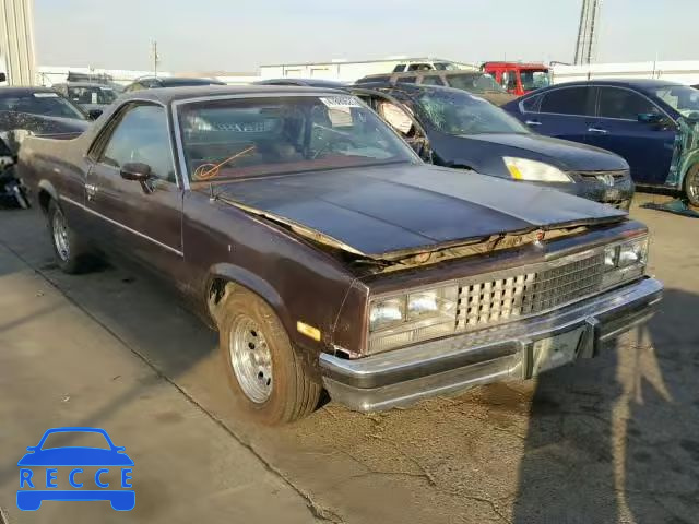 1985 CHEVROLET EL CAMINO 3GCCW80H1FS914372 зображення 0