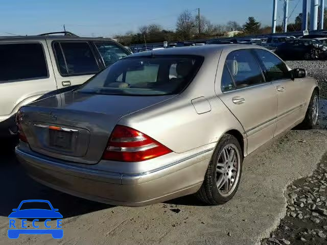 2000 MERCEDES-BENZ S 430 WDBNG70J3YA056733 Bild 3