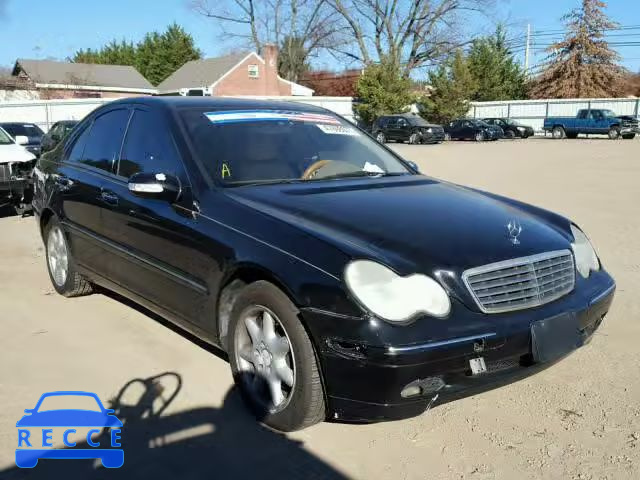 2001 MERCEDES-BENZ C 240 WDBRF61J01F117719 Bild 0