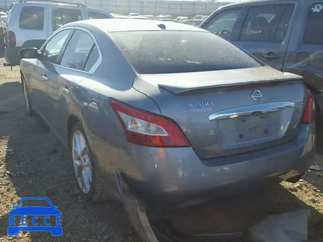 2009 NISSAN MAXIMA S 1N4AA51E39C844334 image 2