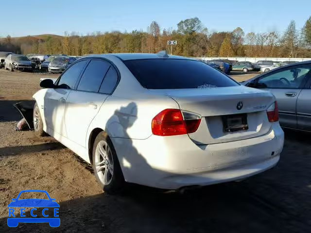 2008 BMW 328 XI SUL WBAVC73538KX91439 image 2