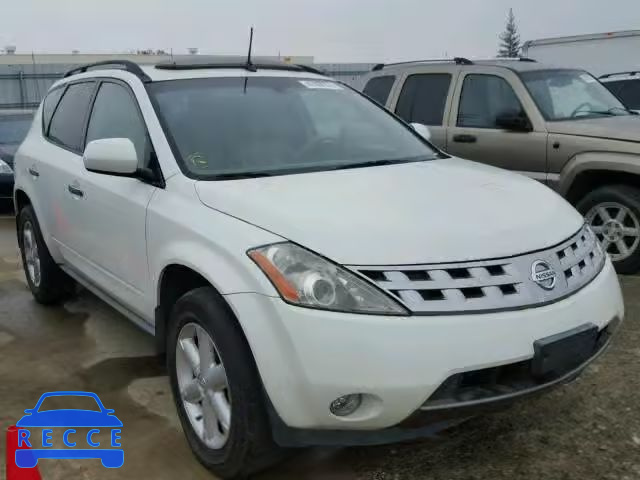 2004 NISSAN MURANO SL JN8AZ08W04W336760 image 0