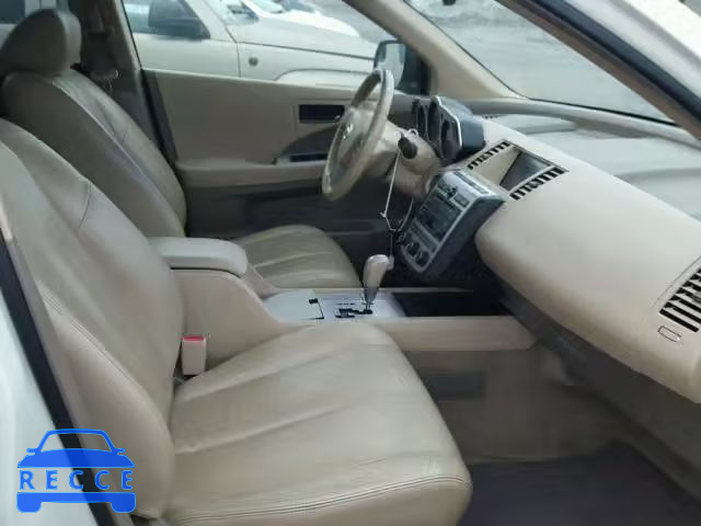 2004 NISSAN MURANO SL JN8AZ08W04W336760 image 4