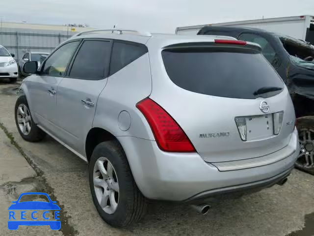 2006 NISSAN MURANO SL JN8AZ08W26W505051 image 2