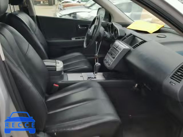 2006 NISSAN MURANO SL JN8AZ08W26W505051 image 4