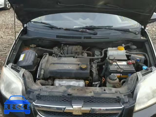 2007 CHEVROLET AVEO BASE KL1TD56617B123144 image 6