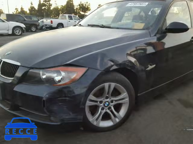 2008 BMW 328 I SULE WBAVC53568F009261 image 8