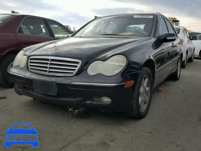 2002 MERCEDES-BENZ C 240 WDBRF61J32F246037 зображення 1