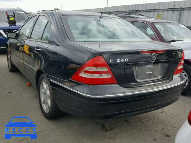 2002 MERCEDES-BENZ C 240 WDBRF61J32F246037 image 2