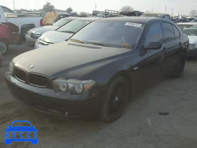2004 BMW 745 I WBAGL63504DP73093 зображення 1