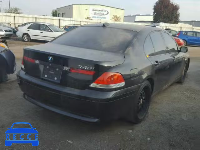 2004 BMW 745 I WBAGL63504DP73093 Bild 3
