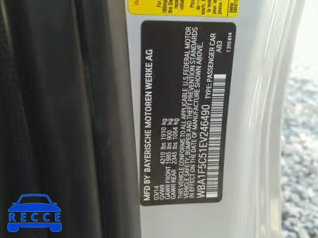 2014 BMW 228 I WBA1F5C51EV246490 image 9