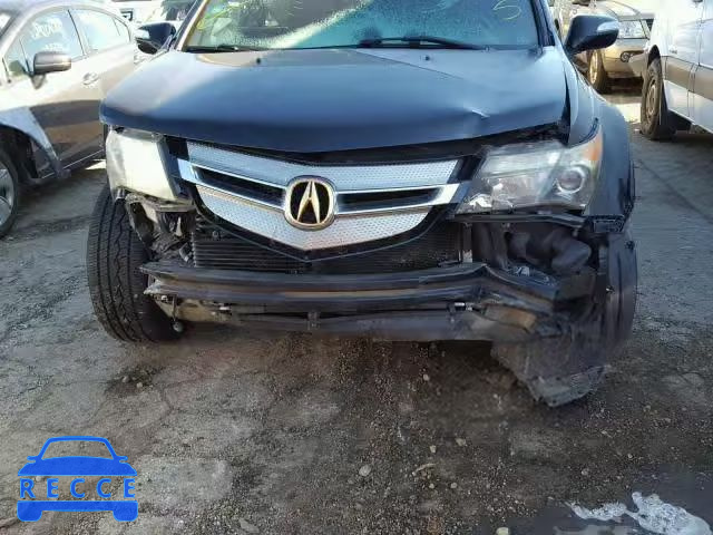 2007 ACURA MDX TECHNO 2HNYD28497H515203 зображення 8