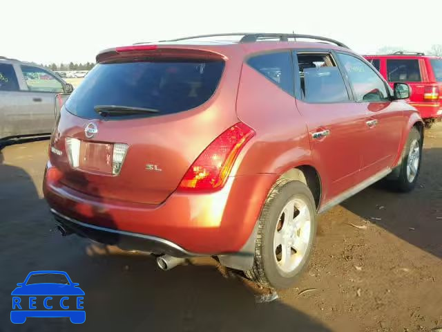 2005 NISSAN MURANO SL JN8AZ08T45W316096 image 3