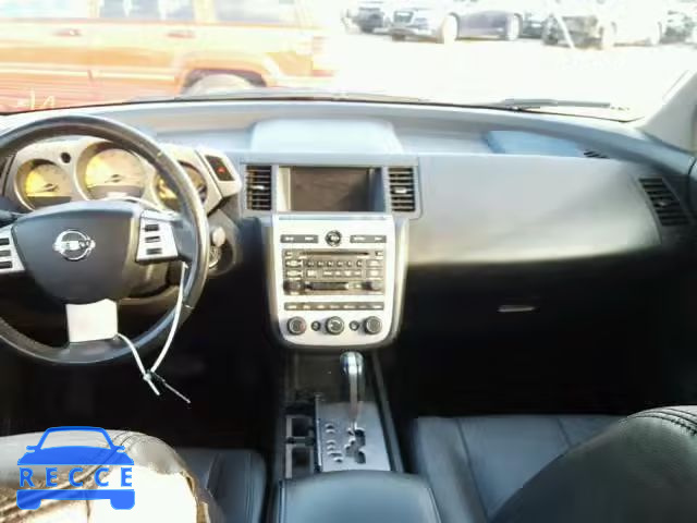2005 NISSAN MURANO SL JN8AZ08T45W316096 image 8